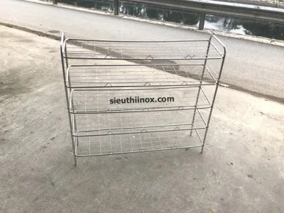 Giá dép 5 tầng nan dài 1m Giá dép 5 tầng nan dài 1m
