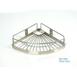 Kệ góc 1 tầng inox 304