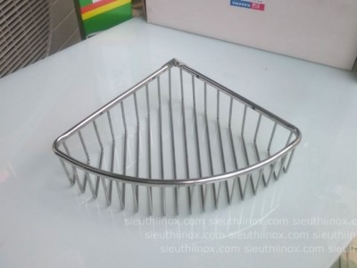 Kệ góc inox KL01