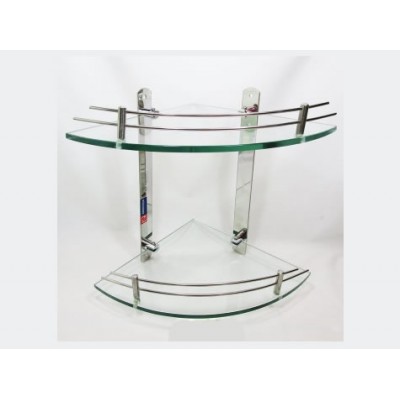 Kệ kính góc 2 tầng, KK04