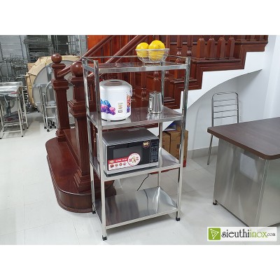 Kệ inox 4 tầng nhà bếp 700x400