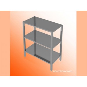 Kệ inox 3 tầng Kệ inox 3 tầng