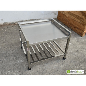 Kệ inox 2 tầng để máy giặt, máy rửa bát, máy sấy Kệ inox 2 tầng để máy giặt, máy rửa bát, máy sấy