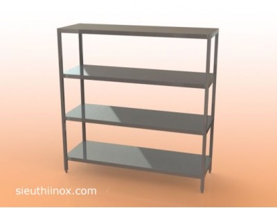 Kệ inox 4 tầng