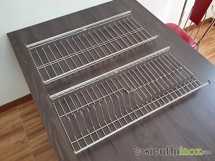 GIÁ ĐỂ BÁT ĐĨA INOX TỐI ƯU KHÔNG GIAN TỦ BẾP