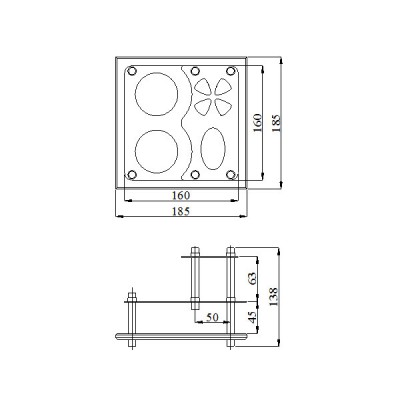 Kệ úp cốc để bàn Kệ úp cốc để bàn