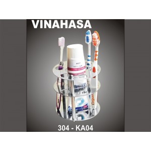 Kệ để bàn chải, kem đánh răng KA04