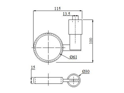 Kệ để xà bông 406