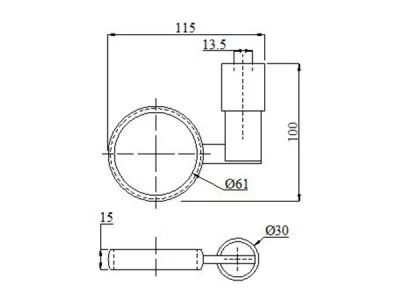 Kệ để xà bông 406A Kệ để xà bông 406A