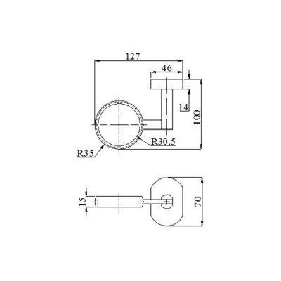 Kệ để xà bông 806