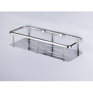 Kệ inox nhà tắm loại 1 tầng, inox 304, BN710