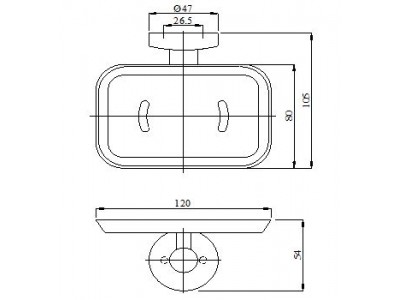 Kệ để xà bông 506