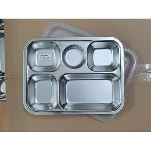 Khay cơm inox 5 ngăn, 5N3023