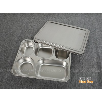 Khay cơm văn phòng 5 ngăn, 5N2822 Khay cơm văn phòng 5 ngăn, 5N2822