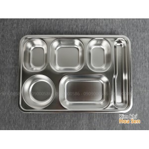 Khay cơm văn phòng 6 ngăn, 6N3323