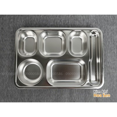 Khay cơm văn phòng 6 ngăn, 6N3323 Khay cơm văn phòng 6 ngăn, 6N3323