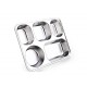 Khay cơm văn phòng 5 ngăn, nắp inox Khay cơm văn phòng 5 ngăn, nắp inox