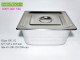 Khay inox Buffet - Khay GN 1/2- Khay Topping - Khay đựng thực phẩm cao cấp