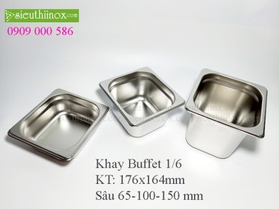 Khay buffet các kích cỡ