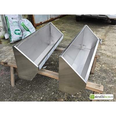 Máng tiểu inox treo tường