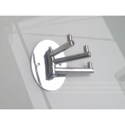 Móc inox chia 3 chạc, M104