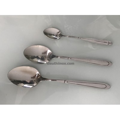 Thìa inox (xanh) các cỡ