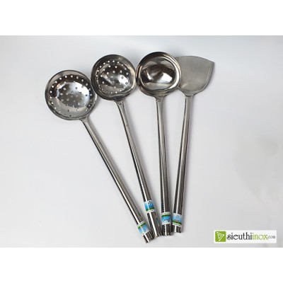 Bộ muôi xẻng xào cỡ lớn Bộ muôi xẻng xào cỡ lớn