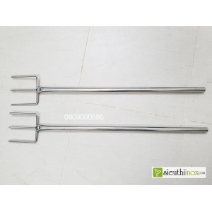 Cây xới cơm inox, dài 60cm Cây xới cơm inox, dài 60cm