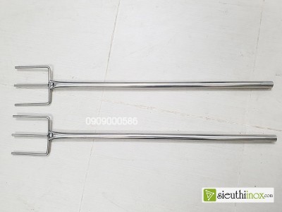 Cây xới cơm inox, dài 60cm