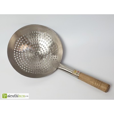 Chao xương inox cán gỗ Chao xương inox cán gỗ