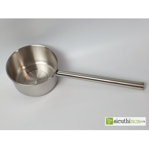 Gáo inox 304, 18cm Gáo inox 304, 18cm