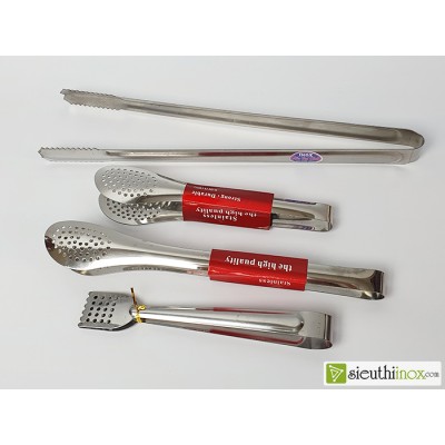 Gắp thức ăn bằng inox các kích cỡ