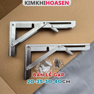 Bản lề gập, giá nâng gập inox các cỡ Bản lề gập, giá nâng gập inox các cỡ