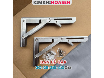 Bản lề gập, giá nâng gập inox các cỡ