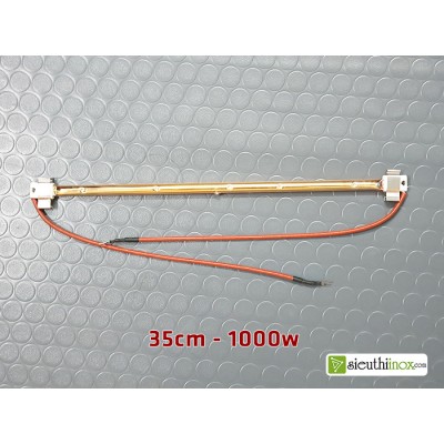 Bóng sấy hồng ngoại 35cm, 1000w dùng cho tủ sấy