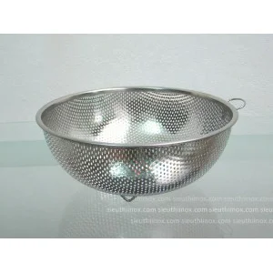 Rây lọc inox có tai gác, 25cm