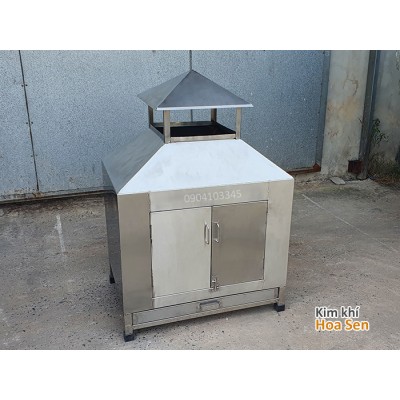 Thùng hoá vàng inox