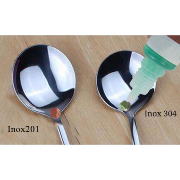 Dịch vụ test thử và phân biệt các loại inox