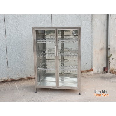 Tủ đựng bát đĩa inox