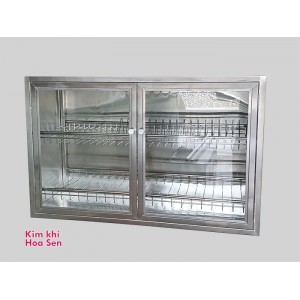 Tủ đựng bát đĩa inox dạng treo tường, BAT2
