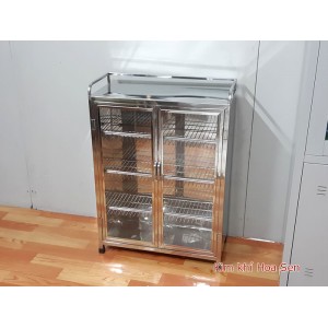 Tủ úp ca cốc trường học, có lan can Tủ úp ca cốc trường học, có lan can