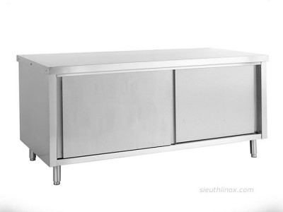 Tủ inox cửa lùa 1578CL