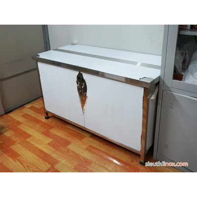 Tủ inox 2 cánh mở 1300x600x750