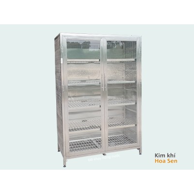 Tủ đựng khay, bát inox