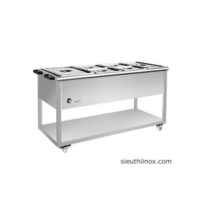 Bàn quầy giữ nóng thức ăn có giá dưới