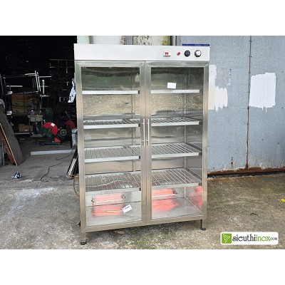 Tủ sấy bát đĩa công nghiệp dùng trong bếp ăn tập thể