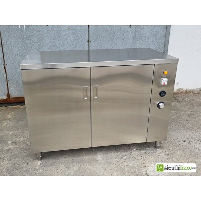 Tủ sấy bát đĩa inox dạng tủ nằm, 1200x600x800