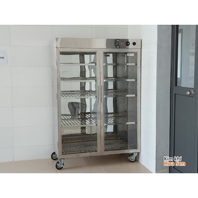 Tủ sấy khay bát công nghiệp, có bánh xe