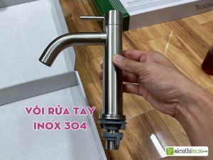 Vòi rửa tay inox 304, CF011