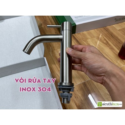 Vòi rửa tay inox 304, CF011 Vòi rửa tay inox 304, CF011